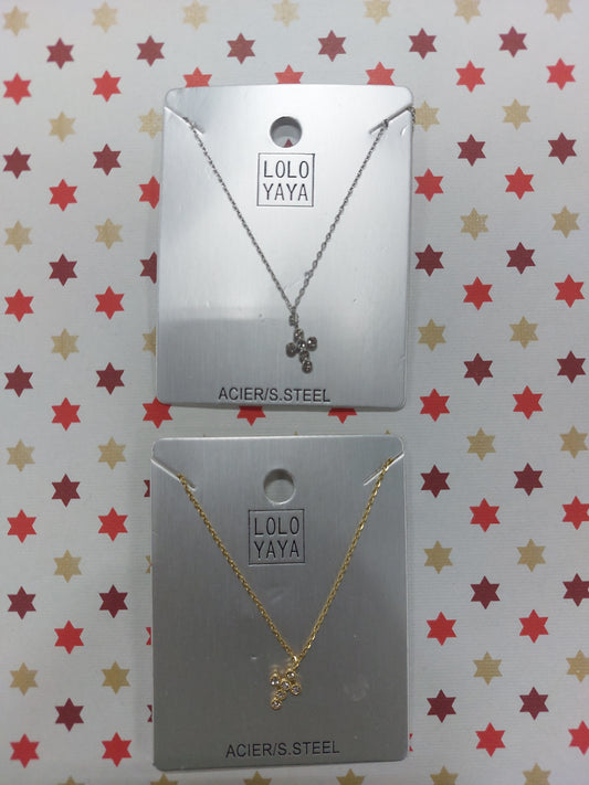 Collier croix