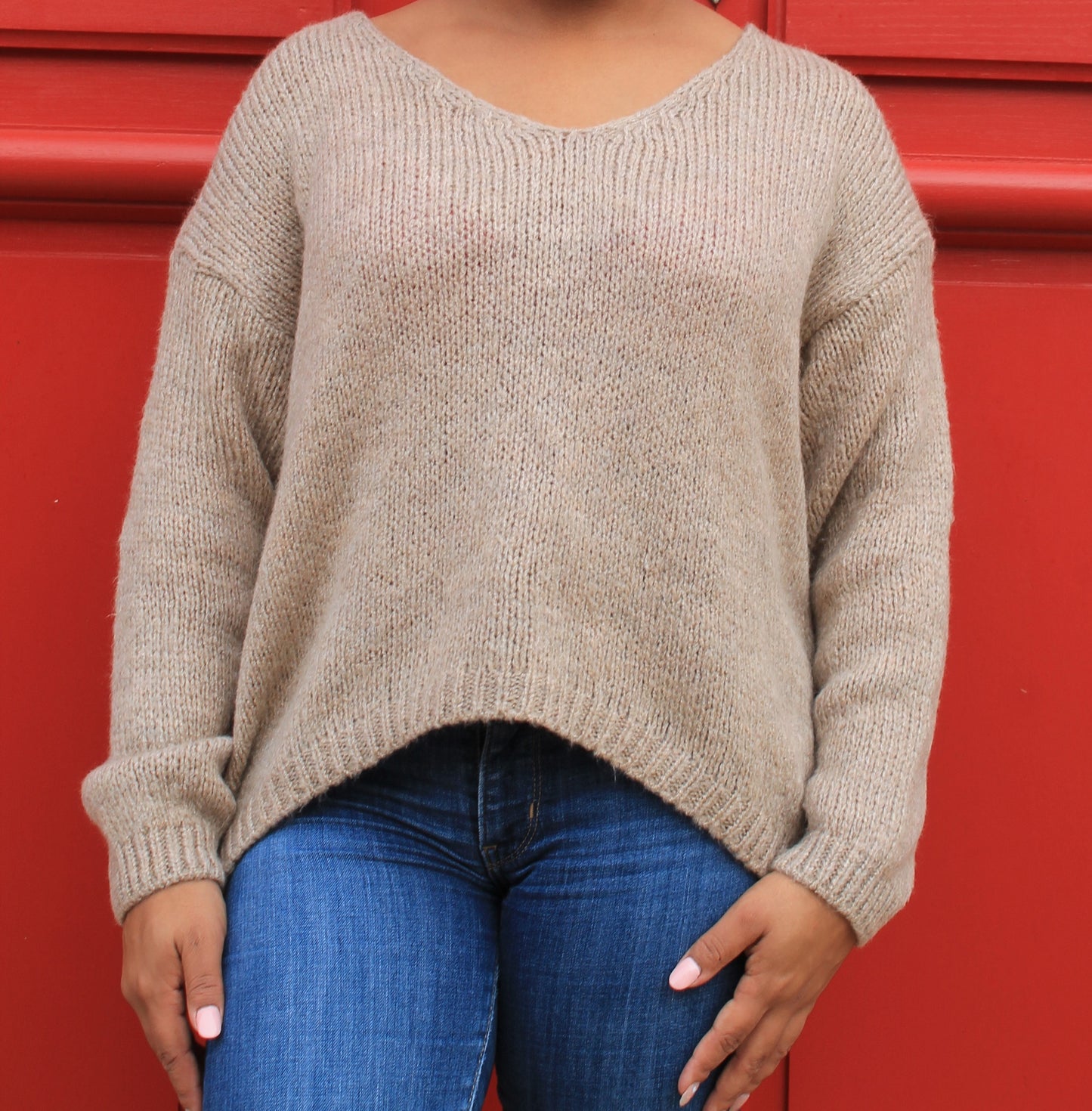 Pull Eva - Beige foncé
