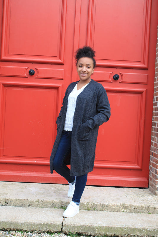 Gilet long Pauline