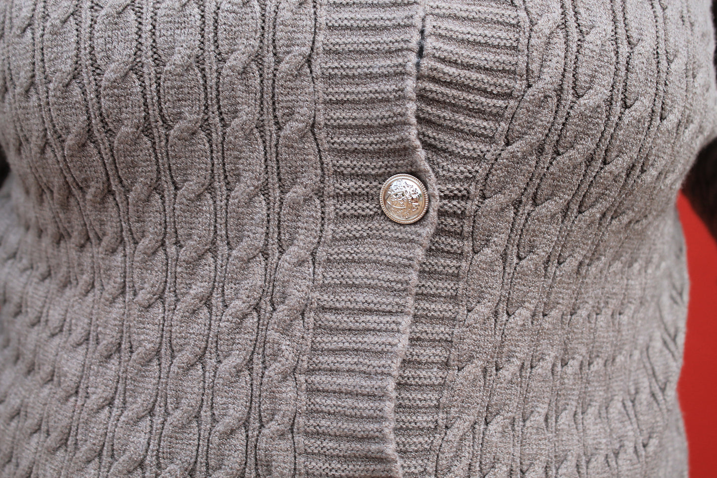 Gilet Tressia - Taupe